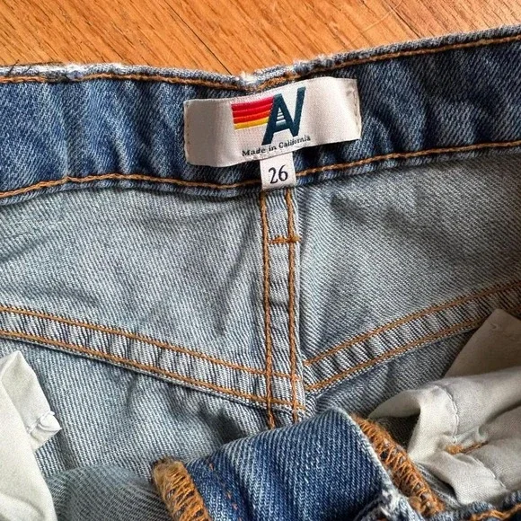 Aviator Nation High Rise Baggy Jeans - Picture 6 of 7